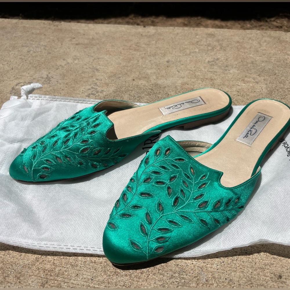 Oscar de la Renta Mules